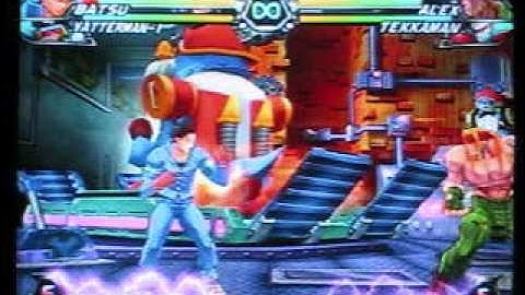 Tatsunoko vs Capcom Uas Character combo exhibition