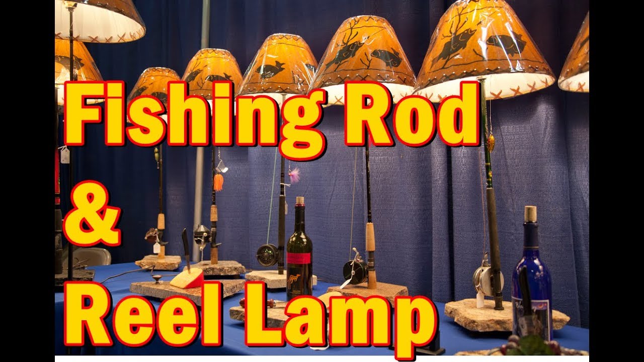 DIY & Crafts - Fishing Rod & Reel Lamp 