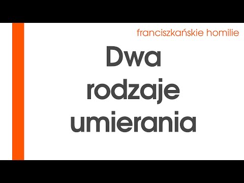 Dwa rodzaje umierania: W XIX 1