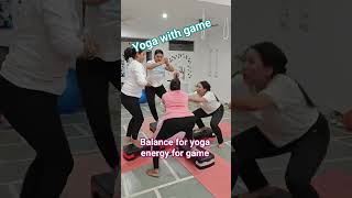 balance for yoga ,energy for game#fitness #yoga