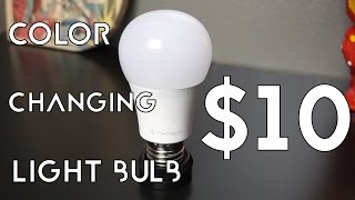 $10 Color changing Light bulb (TIKTECH light bulb Review) $10 Color changing Light bulb (TIKTECH light bulb Review)