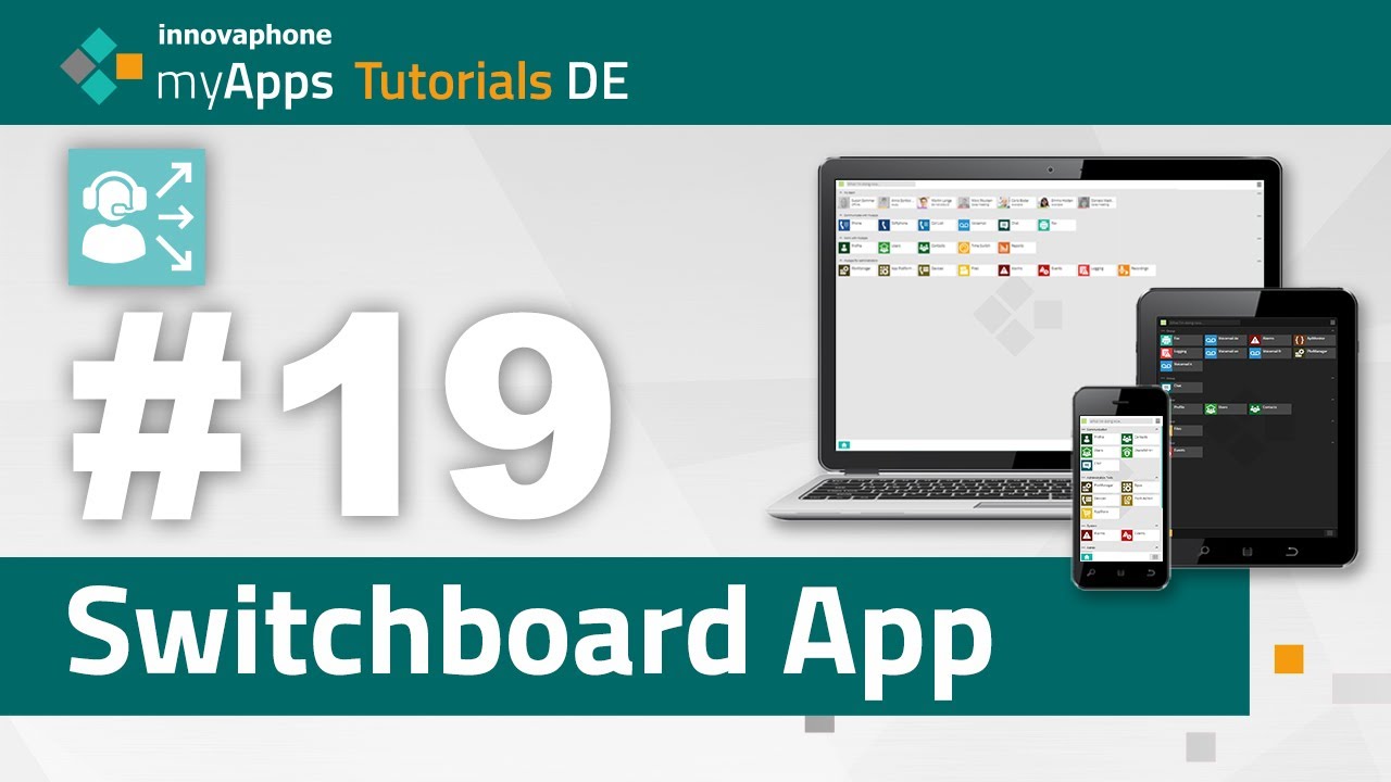#19 myApps Tutorial — Switchboard App | DE