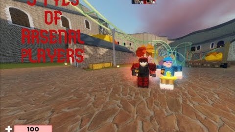 3 Types Of Arsenal Players! - Roblox- Arsenal -