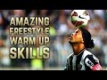 Ronaldinho gacho  amazing freestyle  warm up skills 