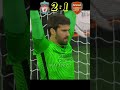 Alisson 🇧🇷 VS 🇦🇷 Martinez  Liverpool vs arsenal  penalty shootout #football #youtube #shorts