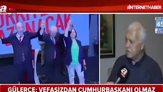 Muharrem İncenin Lise Öğretmeni Hüseyin Gülerce Vefasız Adamdan Hurbaşkanı Olmaz
