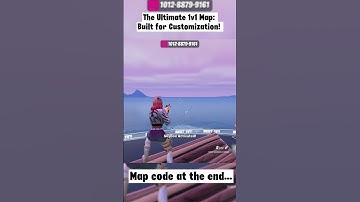 The Ultimate 1v1 Map: Built for Customization! 🎯 #fortnite #bestmap #1v1
