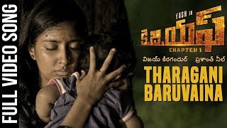 Tharagani Baruvaina Full Video Song | KGF Telugu Movie | Yash | Prashanth Neel | Hombale Films
