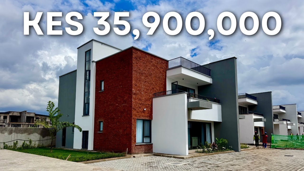 Экскурсия по таунхаусу с 4 спальнями за 35 900 000 кенийских шиллингов в Лангате, Найроби, Кения ...