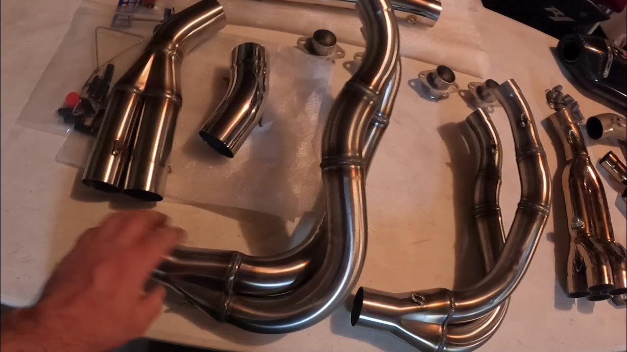 Kawasaki ZX14R Yoshimura Full Race, Two Brothers Full Exhaust, and