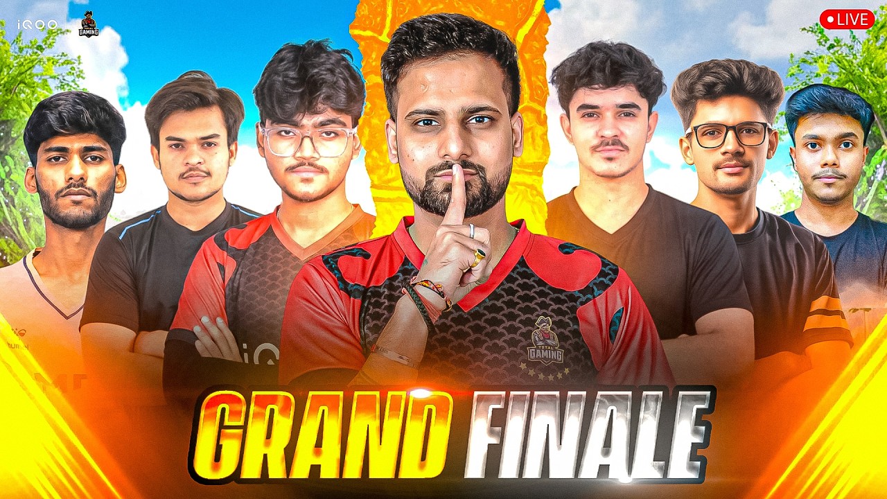 GRAND FINALS LIVE WITH iQOO TG ESPORTS | FT. iQOOTG FOZYAJAY | #iQOOTG