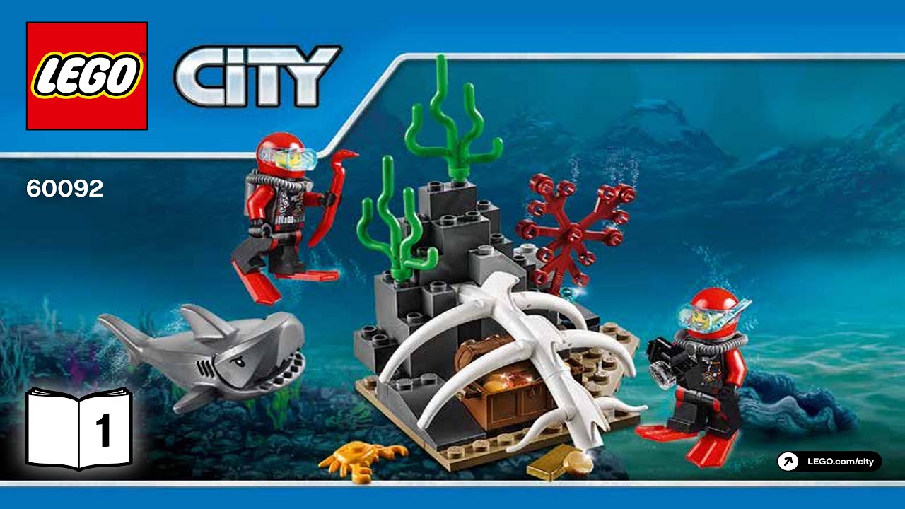 さかなです LEGO instructions - City - Deep Sea Explorers - 60092 - Deep Sea