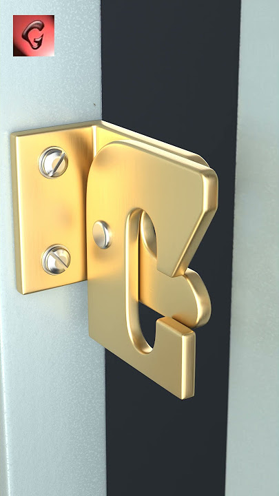 Automatic Gate Latch with Lock – Simple and Secure Solution!