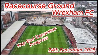 Download Lagu Racecourse Ground Wrexham FC - Kop End Expansion Progress - Latest News #djidrone #wrexhamfc MP3