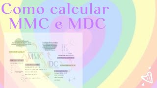 Como calcular MMC e MDC