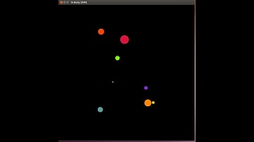 N-Body Simulation using MPI