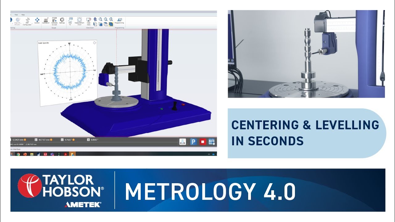 Centering and leveling in seconds | Talyrond 500 PRO | Metrology 4.0