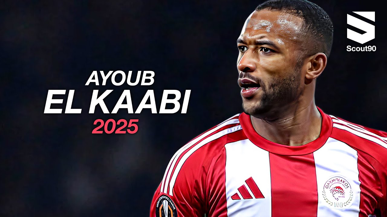 Ayoub El Kaabi 2025 ► Olympiacos - Amazing Skills, Assists & Goals | HD