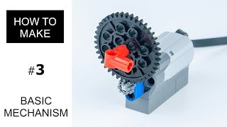 LEGO Technic Mechanism: Downshift | Механизм Лего Техник: понижение передачи