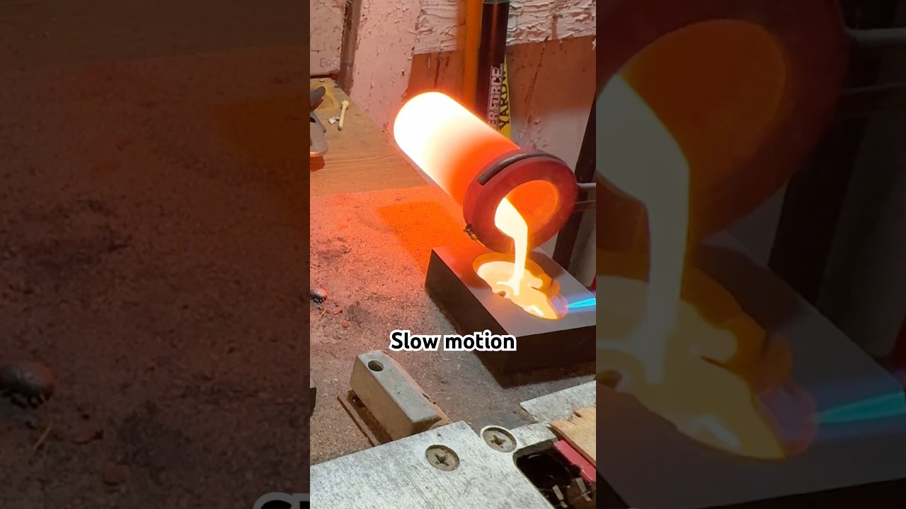 Copper Skull Pour - Heating Copper to 2,000 Degrees and Making Cool Stuff