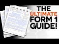 ULTIMATE NFA Form 1 Guide! - The Legal Brief