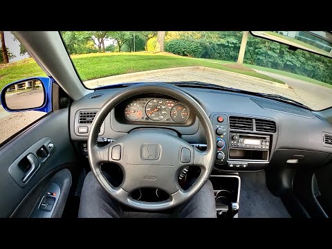 1999 Honda Civic Si - POV Driving Impressions