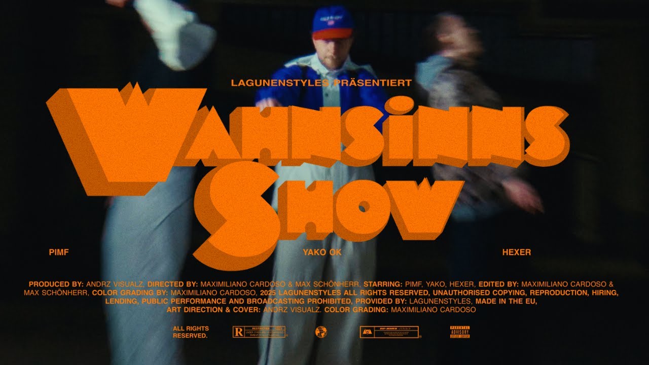 Watch PIMF x HEXER x YAKO - WAHNSINNSSHOW (OFFICIAL VIDEO) on YouTube Watch PIMF x HEXER x YAKO - WAHNSINNSSHOW (OFFICIAL VIDEO) on YouTube