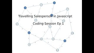 Travelling Salesperson | Coding Session Ep : 1