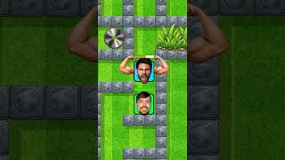 New Secret Maze Challenge Messi X Ronaldo X Lamine Yamal X Mr Beast 2D Cartoon Animation