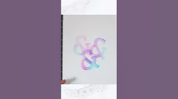 Create a custom stencil with our mega ampersand Altenew die! #altenew #tutorial #howto #trending
