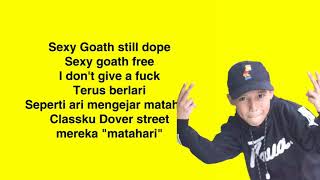 Rakyat 8G - WAGELASEH (Sexy Goath  Lyric Video)