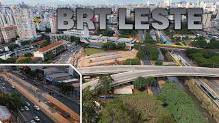 OBRAS BRT LESTE VISITAMOS O CANTEIRO E MOSTRAREMOS COMO SEQUE NO CENTRO COM A RADIAL