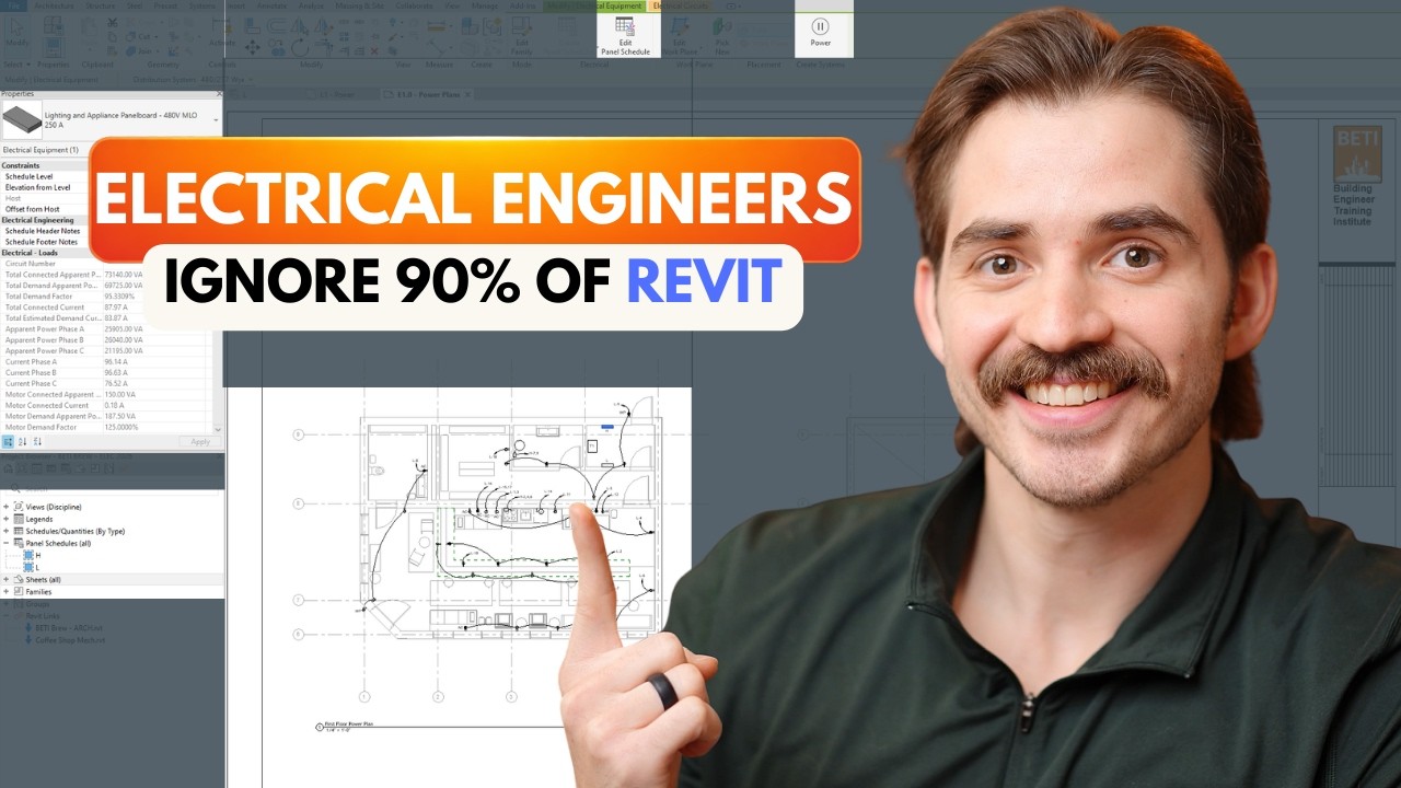 Revit для инженеров-электриков: всего 5 вещей, необходимых для начала работы.