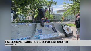 Fallen Spartanburg County deputies honored in Washington D.C.
