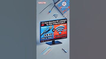 How Does Your PC Connect to the Internet? 🌐💻 #Internet #PCNetworking #EthernetVsWiFi #TechExplained