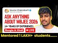 WBJEE 2026🛑Ask Your Doubt related to Cut-Off, Counselling &amp; Admission✅ #wbjee #wbjee2026