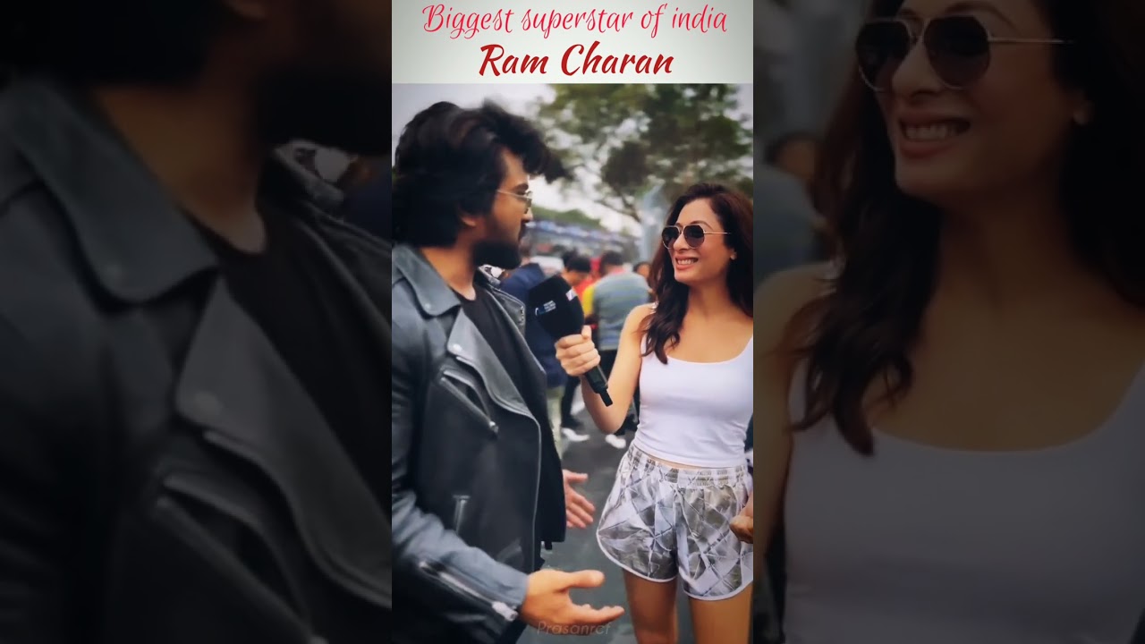 I have The Biggest Super Star Of India With Me Right Now 🔥|Ram Charan|RRR|RC15|#ramcharan|PrasanRCF