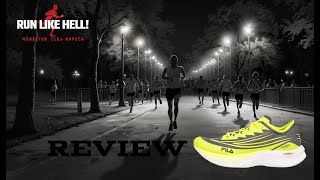 Crosul de Noapte 10k + Review Fila ASTATINE - cei mai buni si ieftini adidasi cu placa de carbon ?