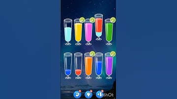 #water sort puzzle game# level 32 #gaming video #short  video 🍹🍹
