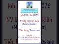 Job EB3 2026: Nhân viên lắp ráp thiết bị linh kiện, phí DV: 23.8k