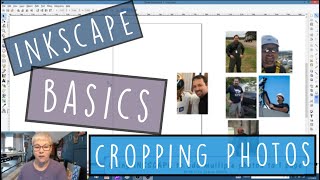 How to add multiple PHOTOS to one fabric sheet when printing using FREE Inkscape software