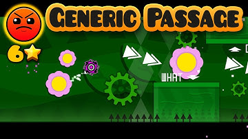 Generic Passage by BabaIsMe [Harder 6⭐️] Geometry Dash 2.11