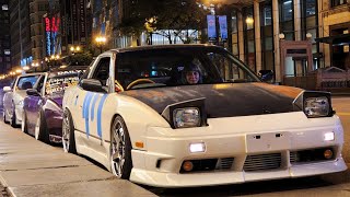 S Chassis VS Chicago + First DRIFT in the KA 300zx