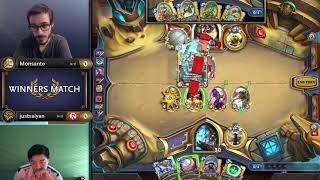 Monsanto vs justsaiyan - Group B Winners - Hearthstone Grandmasters Americas 2020 Season 1 - Week 3