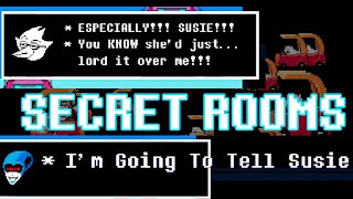 All unused and debug rooms in deltarune chapter 2
