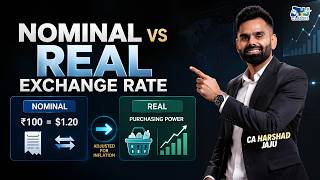 ▶️ Watch Now ! Nominal vs Real Exchange Rate Made Easy 💯 | CA Foundation Economics