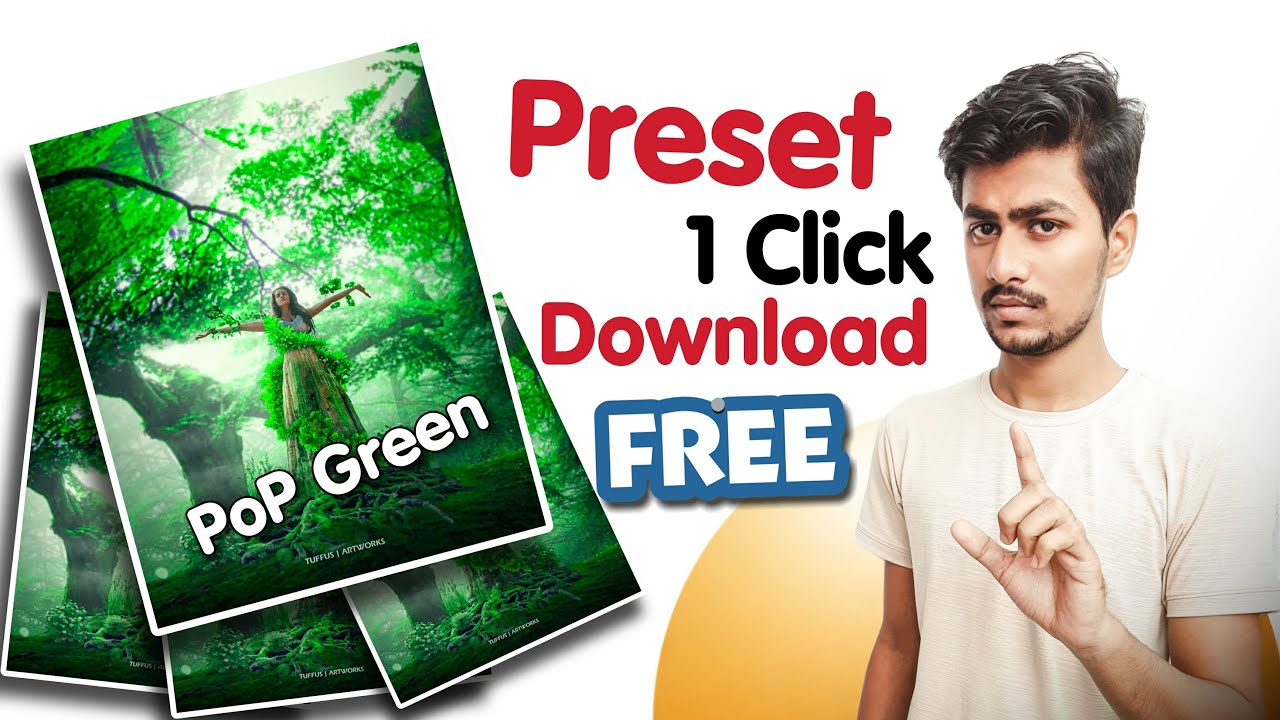 Unlimited Lightroom Mobile Preset Download | PoP green  Preset Download #preset