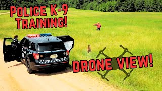 Drone View of Police Dogs | Wausau PD K-9 Unit