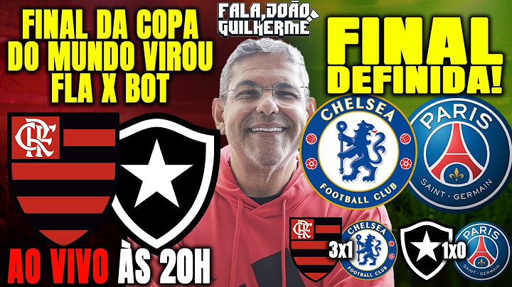 QUEM VENCEU O CAMPEÃO DA COPA DO MUNDO DE CLUBES?! A FINAL VIROU FLAMENGO X BOTAFOGO! LIVE COM JG!