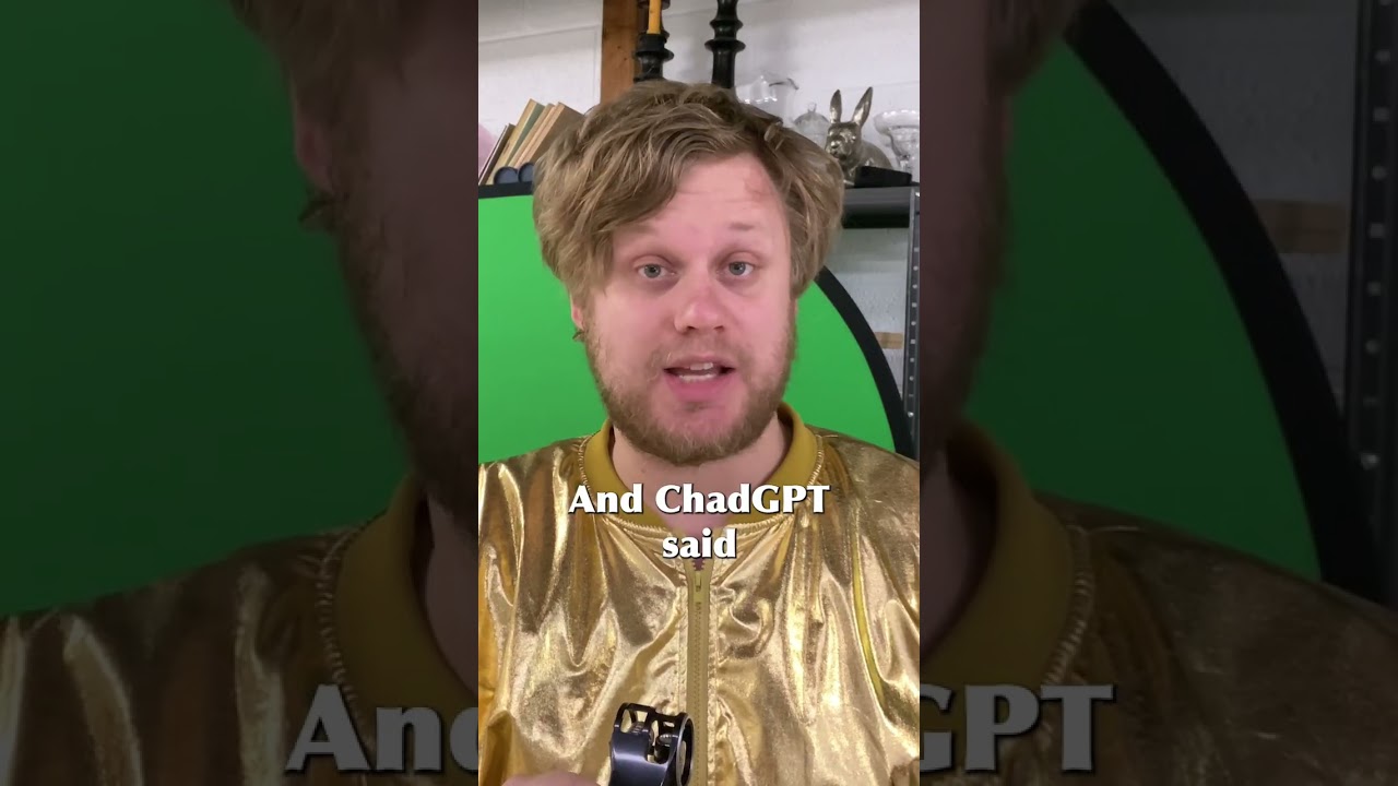 I used ChadGPT by mistake because I can’t spell, apparently